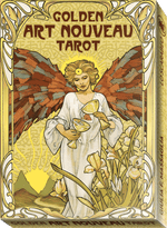 Carica l&#39;immagine nel visualizzatore di Gallery, Golden Art Nouveau Tarot - Grand Trumps
