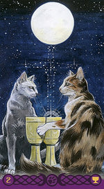 Carica l&#39;immagine nel visualizzatore di Gallery, Tarocchi dei Gatti Pagani
