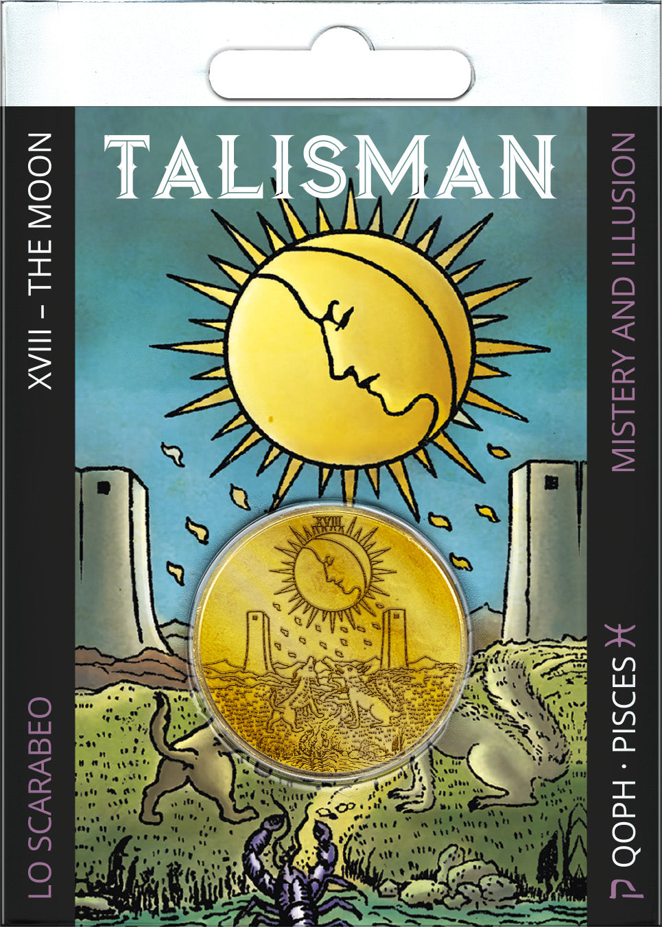 Tarot Talisman - XVIII. The Moon