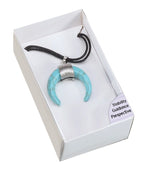 Upload the image to the Gallery viewer,Amulets Pendants - Teal Magnesite
