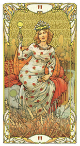 Golden Art Nouveau Tarot - Grand Trumps