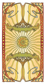 Load image into Gallery viewer, Golden Art Nouveau Tarot
