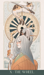Carica l'immagine nel visualizzatore di Gallery, Japanese Art Nouveau Tarot
