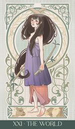 Carica l'immagine nel visualizzatore di Gallery, Japanese Art Nouveau Tarot
