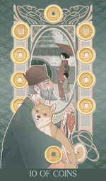 Carica l'immagine nel visualizzatore di Gallery, Japanese Art Nouveau Tarot
