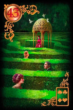 Carica l'immagine nel visualizzatore di Gallery, Gilded Reverie Lenormand
