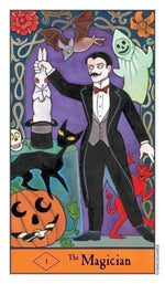 Carica l'immagine nel visualizzatore di Gallery, Halloween Tarot in a Tin
