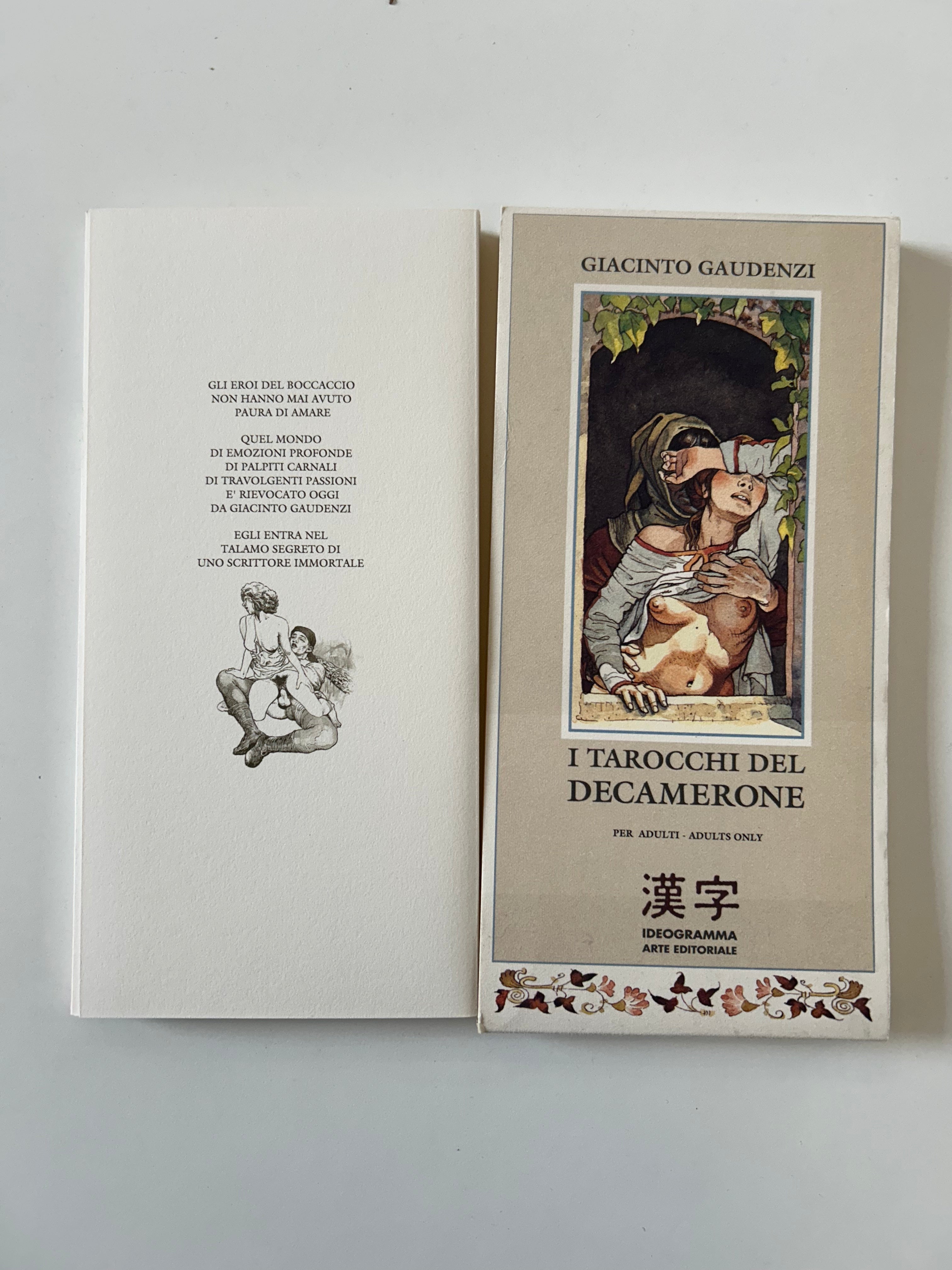 I Tarocchi del Decamerone - Edizione Deluxe Pregiata