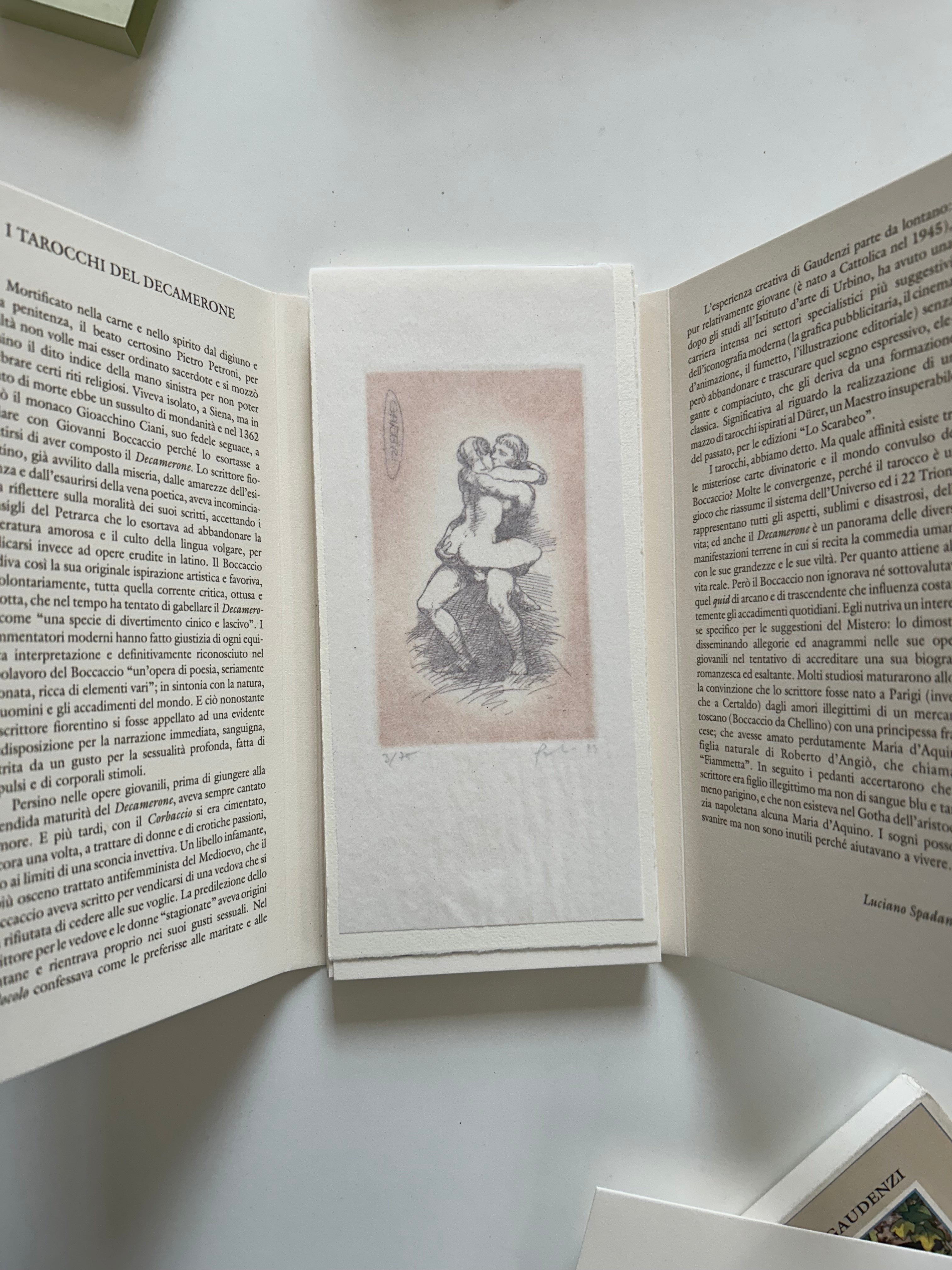 I Tarocchi del Decamerone - Edizione Deluxe Pregiata