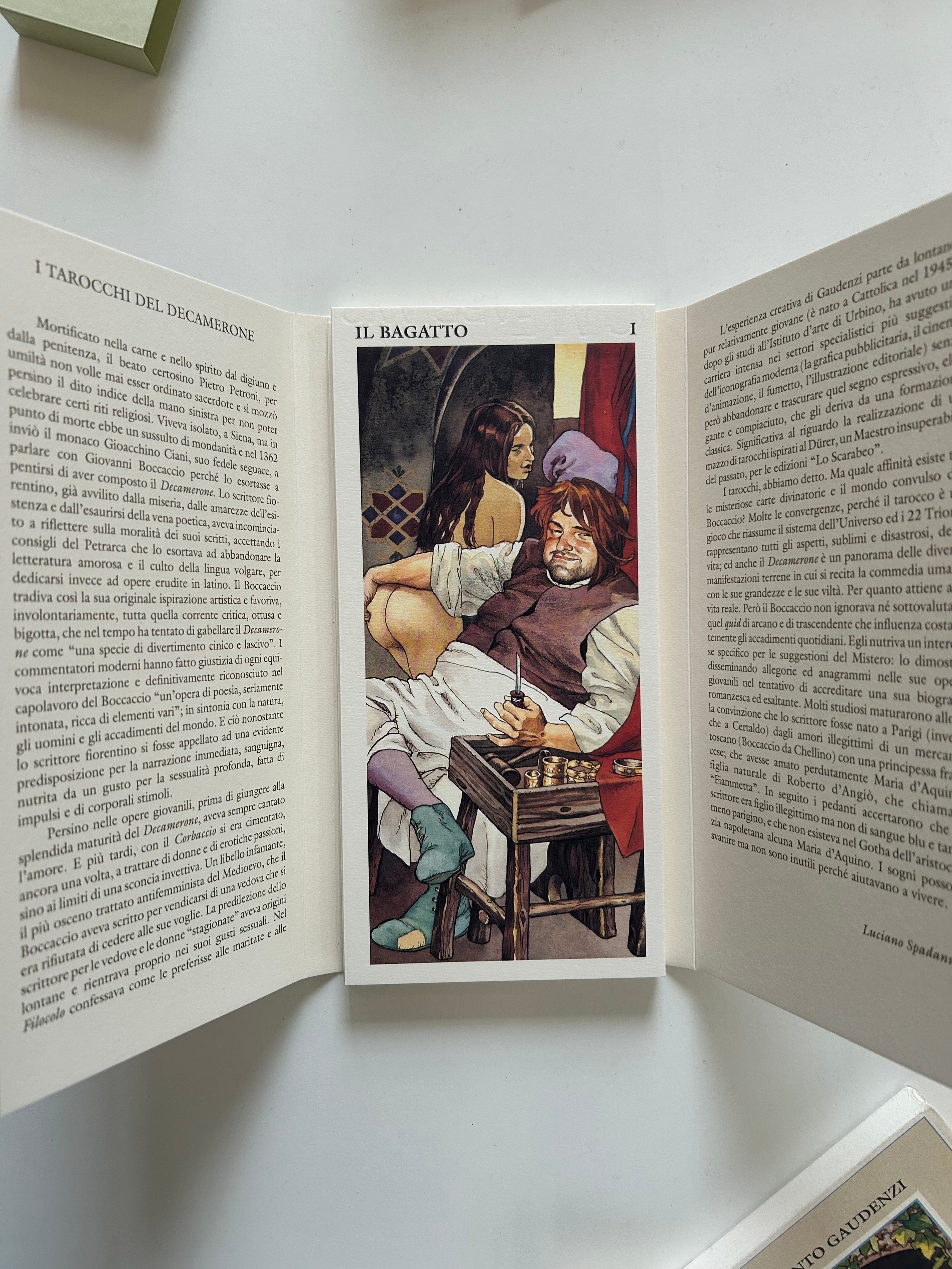 I Tarocchi del Decamerone - Edizione Deluxe Pregiata