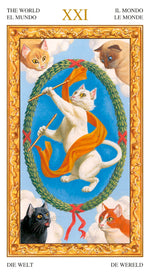 Carica l&#39;immagine nel visualizzatore di Gallery, Tarocchi dei Gatti Bianchi
