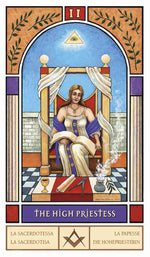 Carica l&#39;immagine nel visualizzatore di Gallery, Masonic Tarot
