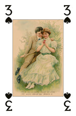 Load image into Gallery viewer, The Lovers - Illustrated Playing Cards
