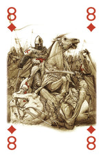Upload the image to the Gallery viewer,Templars - Illustrated Playing Cards
