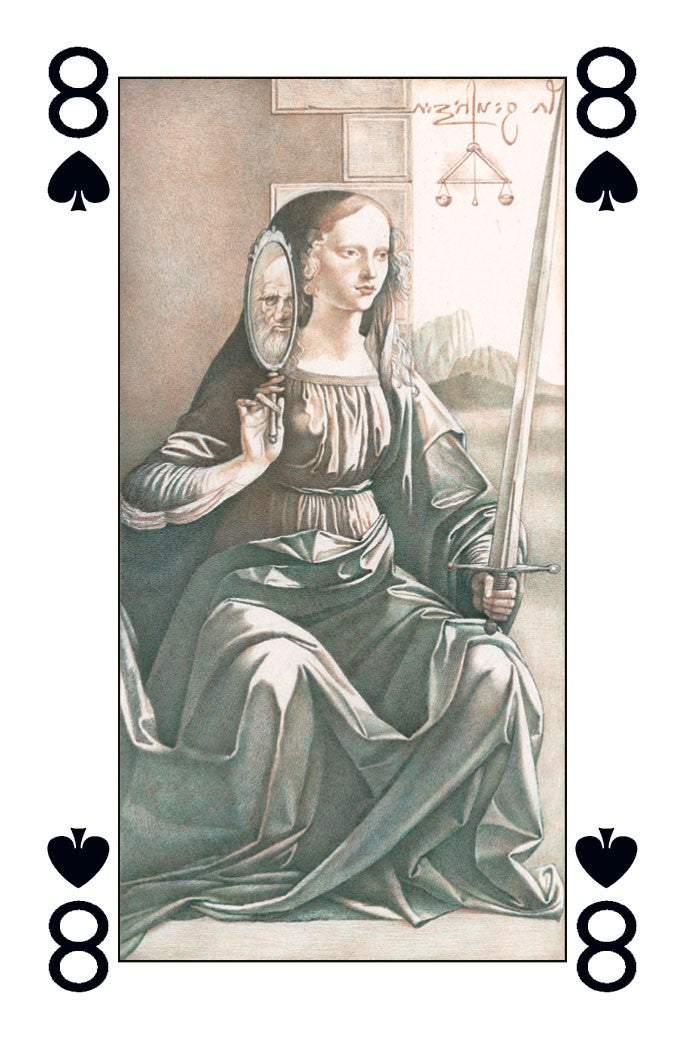 Leonardo Da Vinci - Illustrated Playing Cards