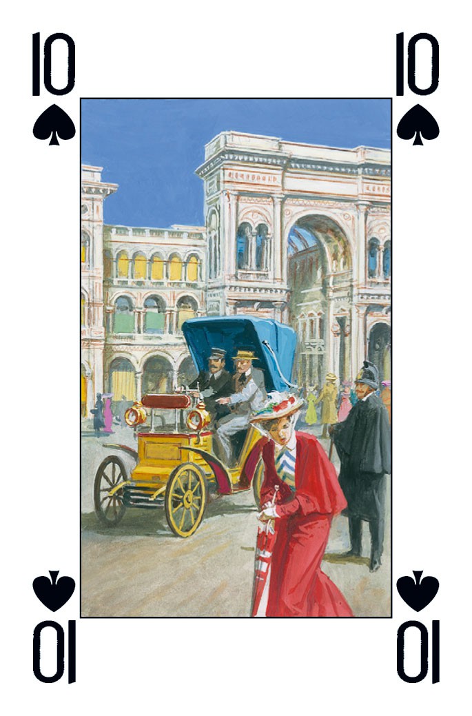 Milan - Illustrated Playing Cards