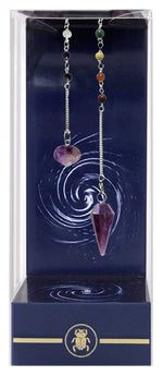 Load image into Gallery viewer, Premium Chakra and Amethyst - Pendulum
