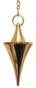 Deluxe Conical Gold Pendulum