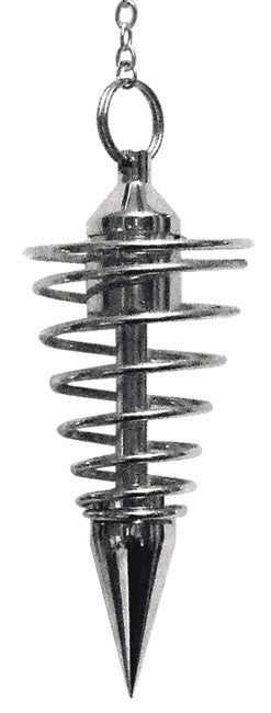 Deluxe Silver Spiral - Pendulum