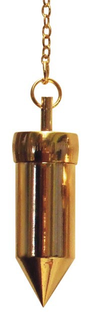 Premium Equilibrium Gold Pendulum, with chamber.