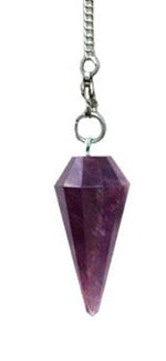 Upload the image to the Gallery viewer,Premium Chakra and Amethyst - Pendulum
