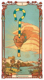 Carica l&#39;immagine nel visualizzatore di Gallery, Egyptian Art Nouveau Tarot
