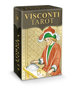 Upload the image to the Gallery viewer,Mini Visconti Tarot
